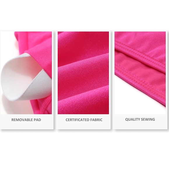 Dixperfect Retro 80s/90s Inspired High Cut Low Back One Piece Swimwear - Picture 4 of 7